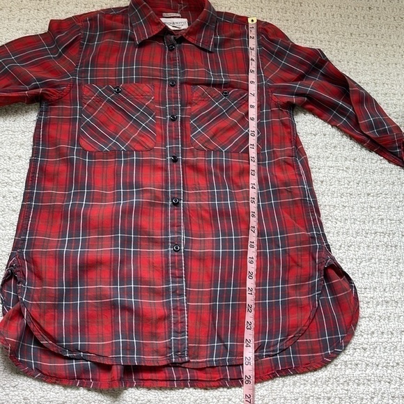 Denim & Supply Ralph Lauren Women’s Plaid RL Utility Shirt Buttondown Size Small - Picture 9 of 11